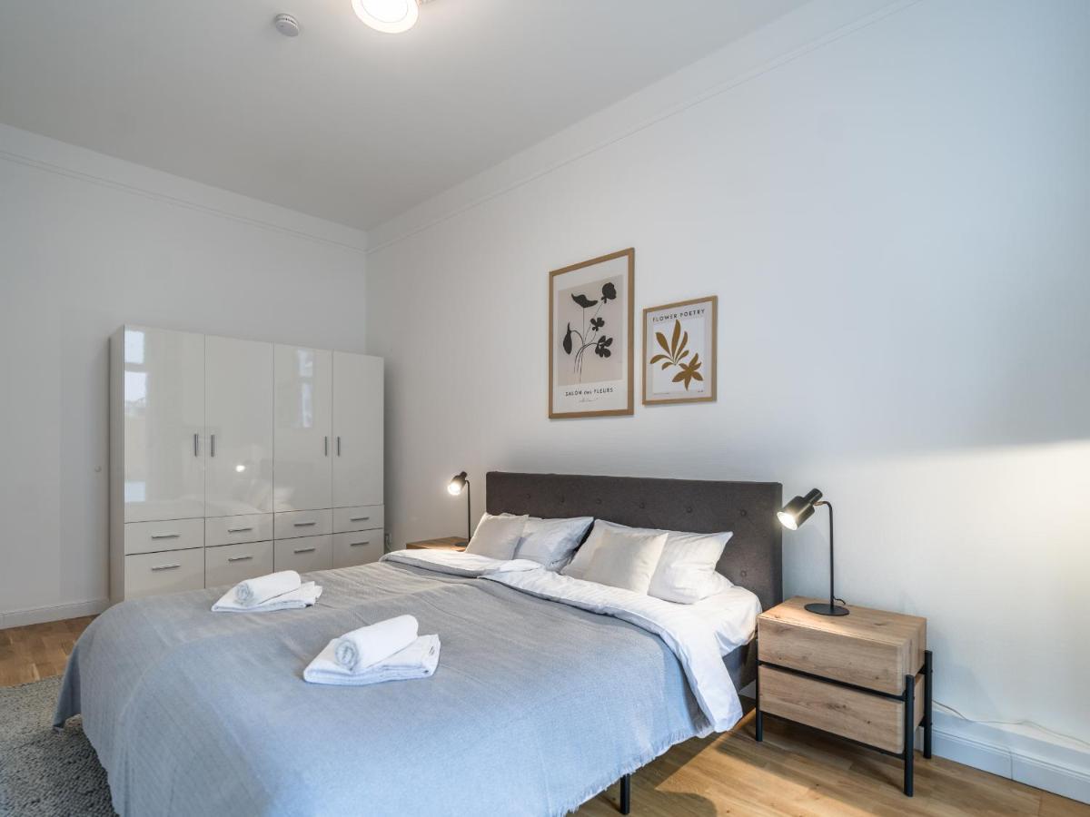Hochwertige Altbauwohnung Im Modernen Stil In Wiesbaden - Kueche - Terrasse - Wlan - Zentral Dış mekan fotoğraf