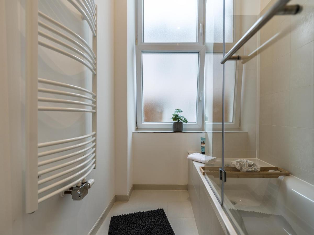 Hochwertige Altbauwohnung Im Modernen Stil In Wiesbaden - Kueche - Terrasse - Wlan - Zentral Dış mekan fotoğraf