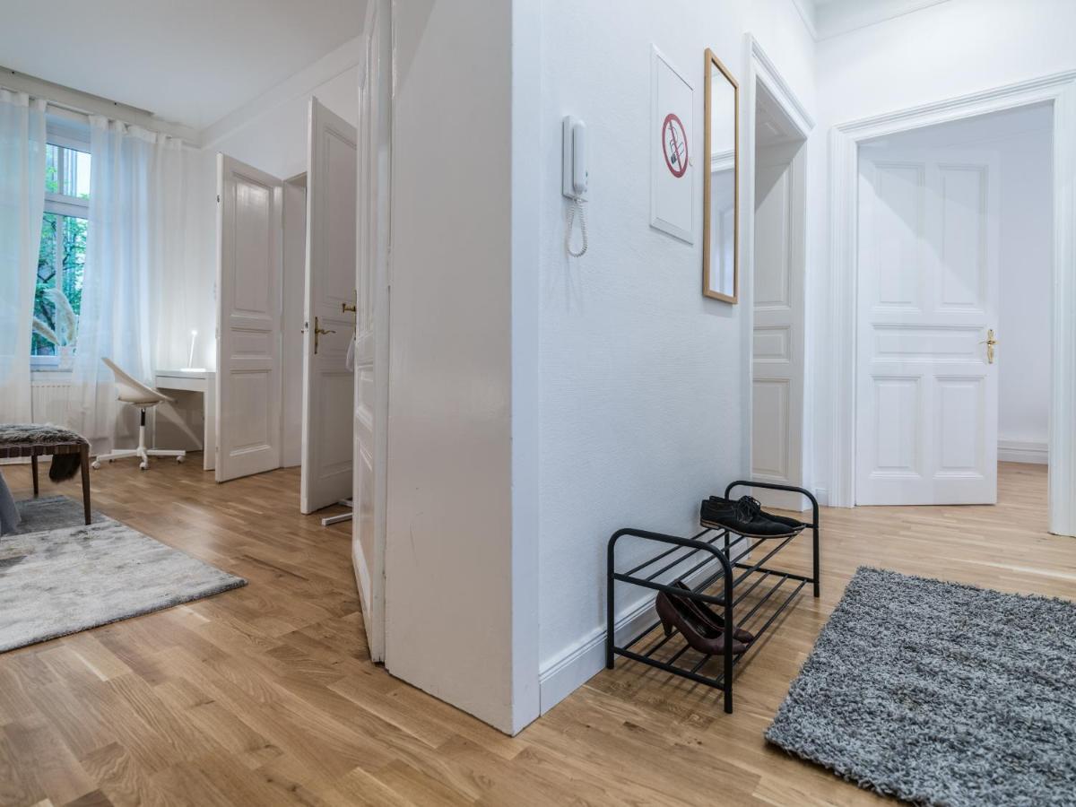 Hochwertige Altbauwohnung Im Modernen Stil In Wiesbaden - Kueche - Terrasse - Wlan - Zentral Dış mekan fotoğraf